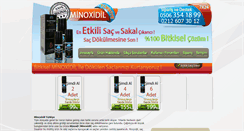 Desktop Screenshot of minoxidil-tr.com